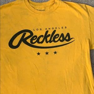 Yellow Young and Reckless tshirt (sold out)